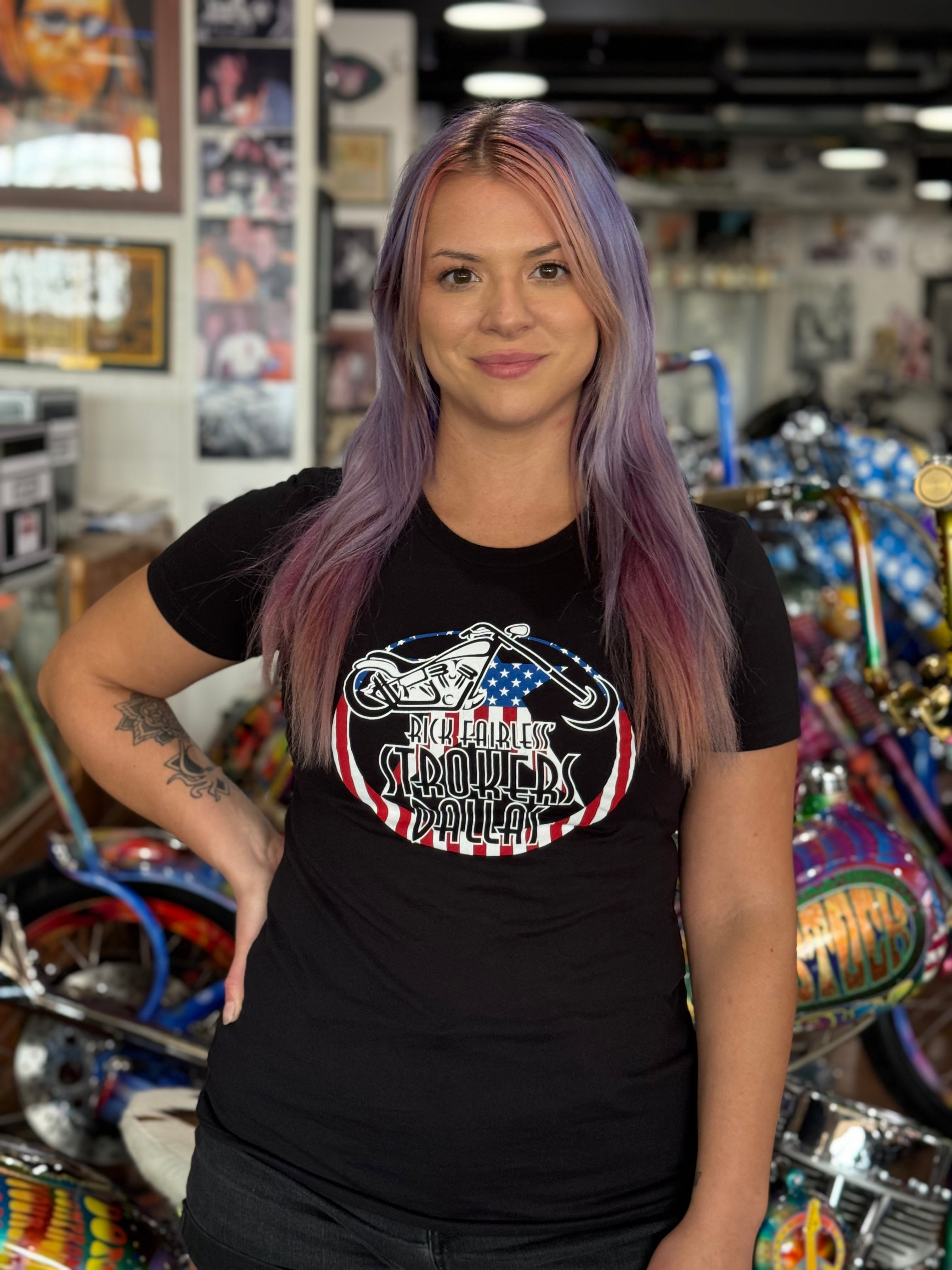 Red, White & Blue - Ladies – Strokers Dallas