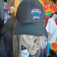 Stretch Mesh Contrast Stitch Cap