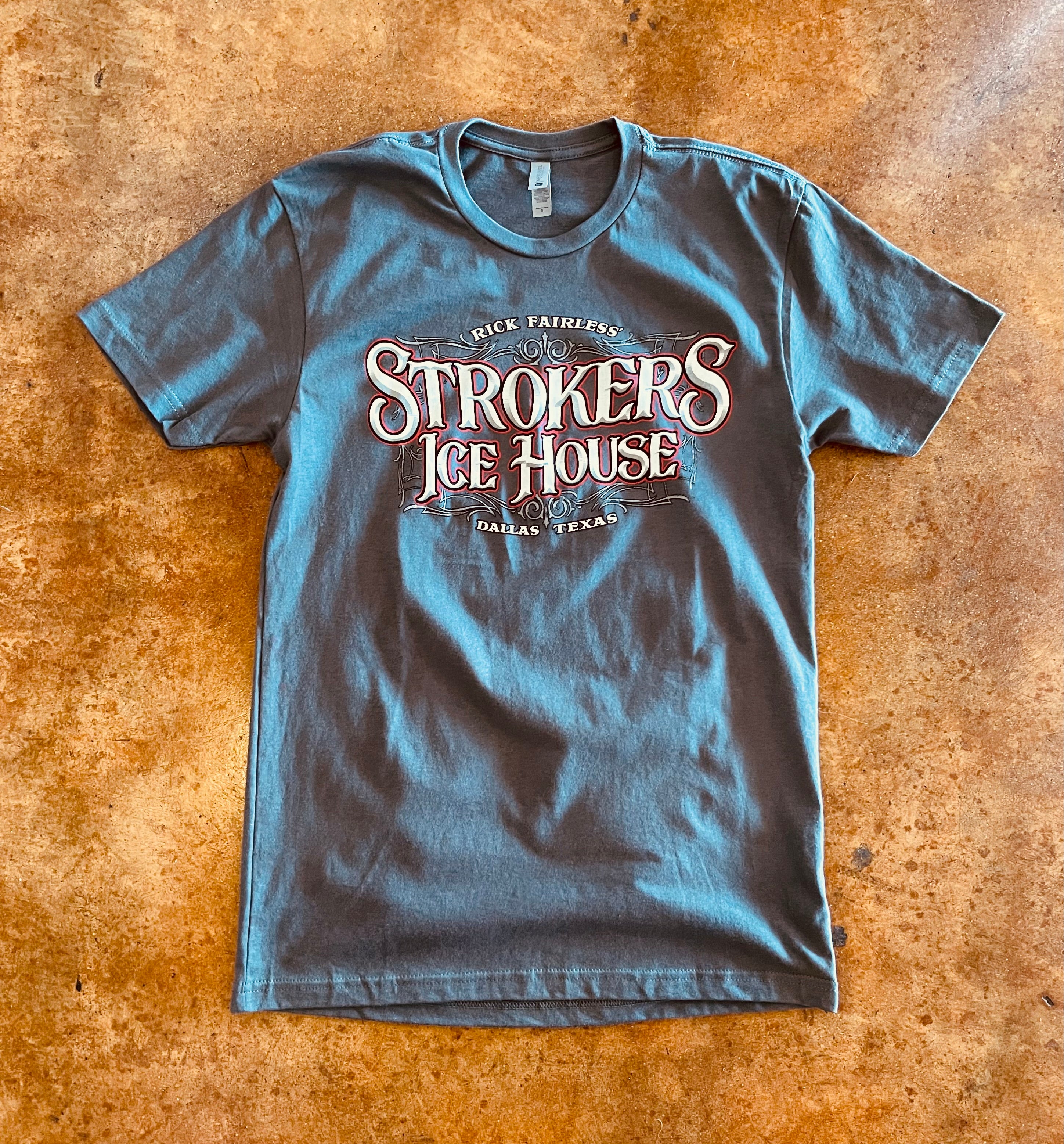 Strokers Icehouse "Skully" Grey T-Shirt