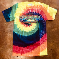 Strokers Dallas "Pam Skyline" Tie Dye T-Shirt