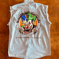 Strokers Dallas - Daddy Cut Off Denim Button Up