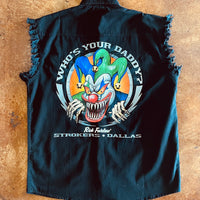 Strokers Dallas - Daddy Cut Off Denim Button Up