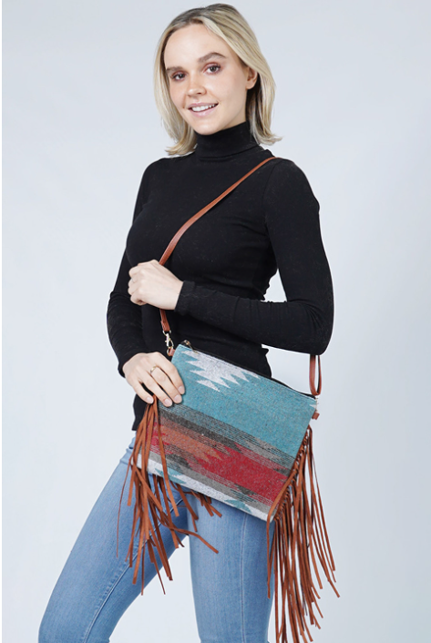 WESTERN TASSEL CROSSBODY BAG