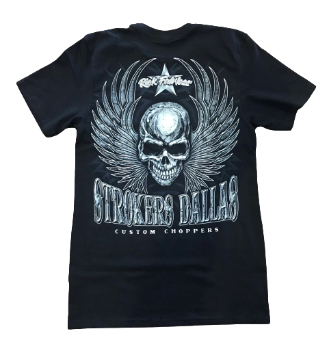 Skull Wings Black T-Shirt