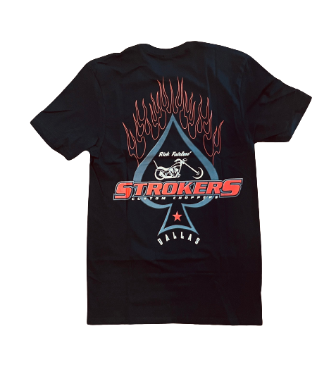 Spade Flames Short Sleeve Tee