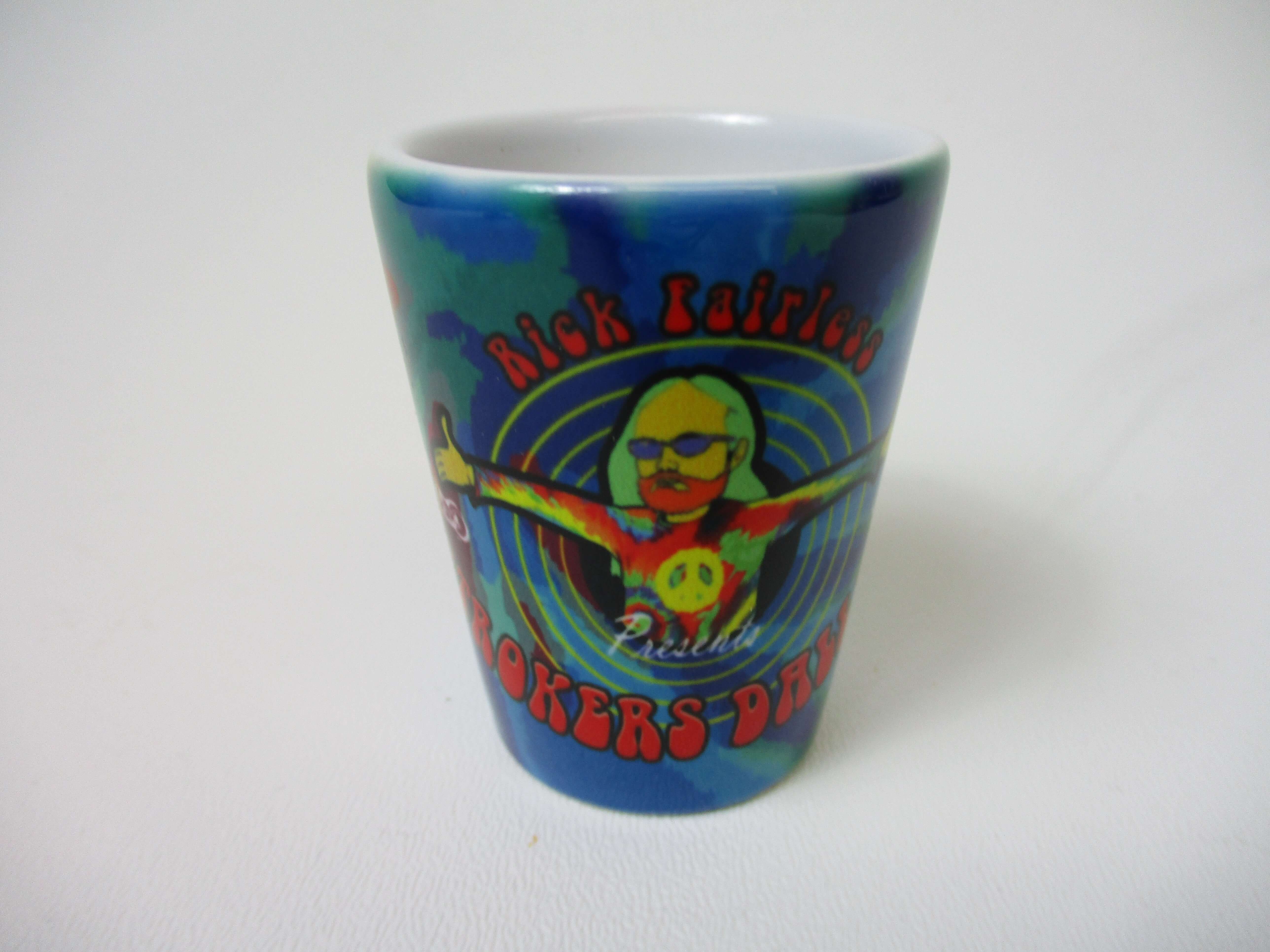 Tie Dye Shot Glass