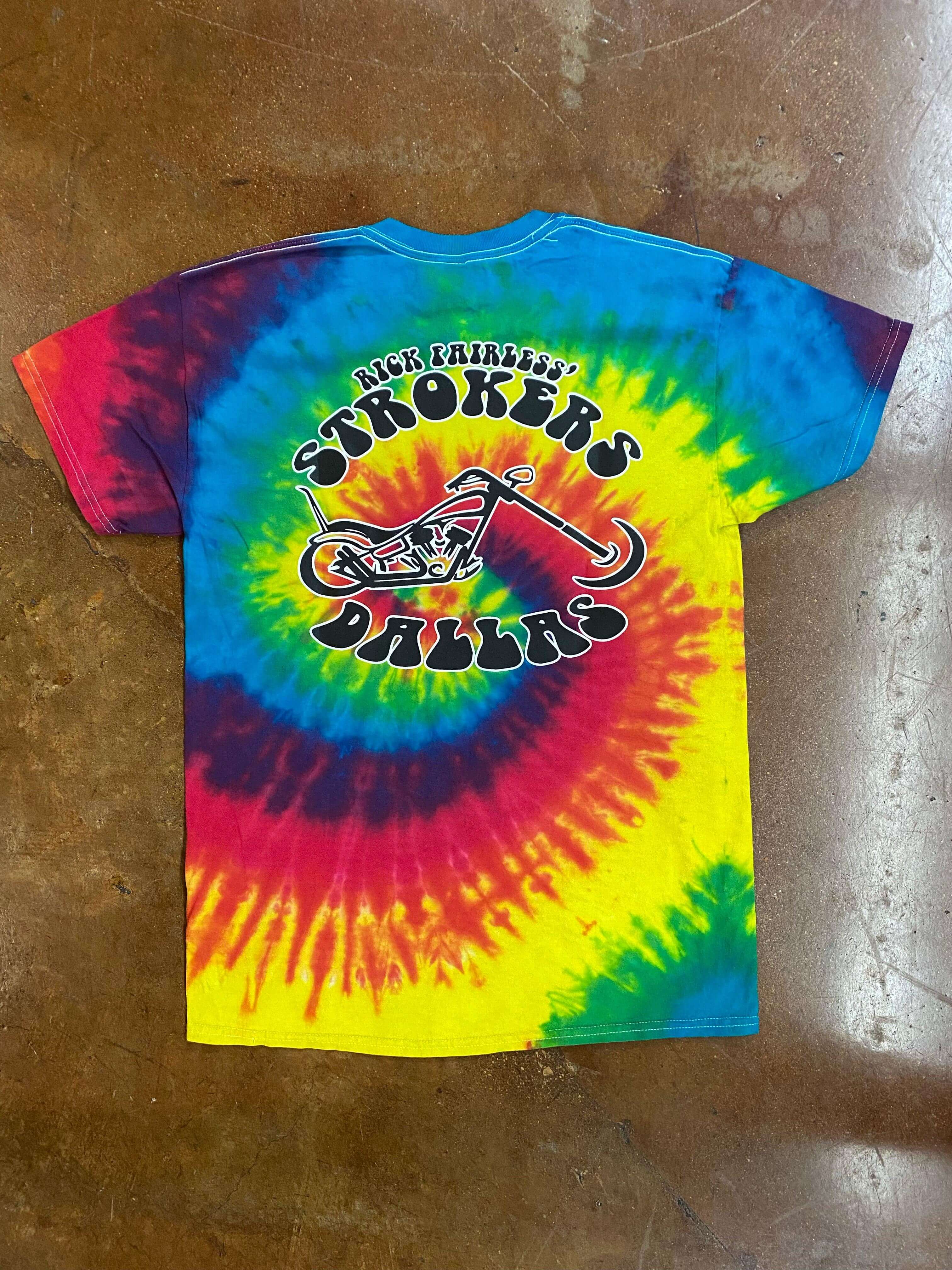 Dukatt71 - Spiral Tie Dye Tee - Strokers Dallas