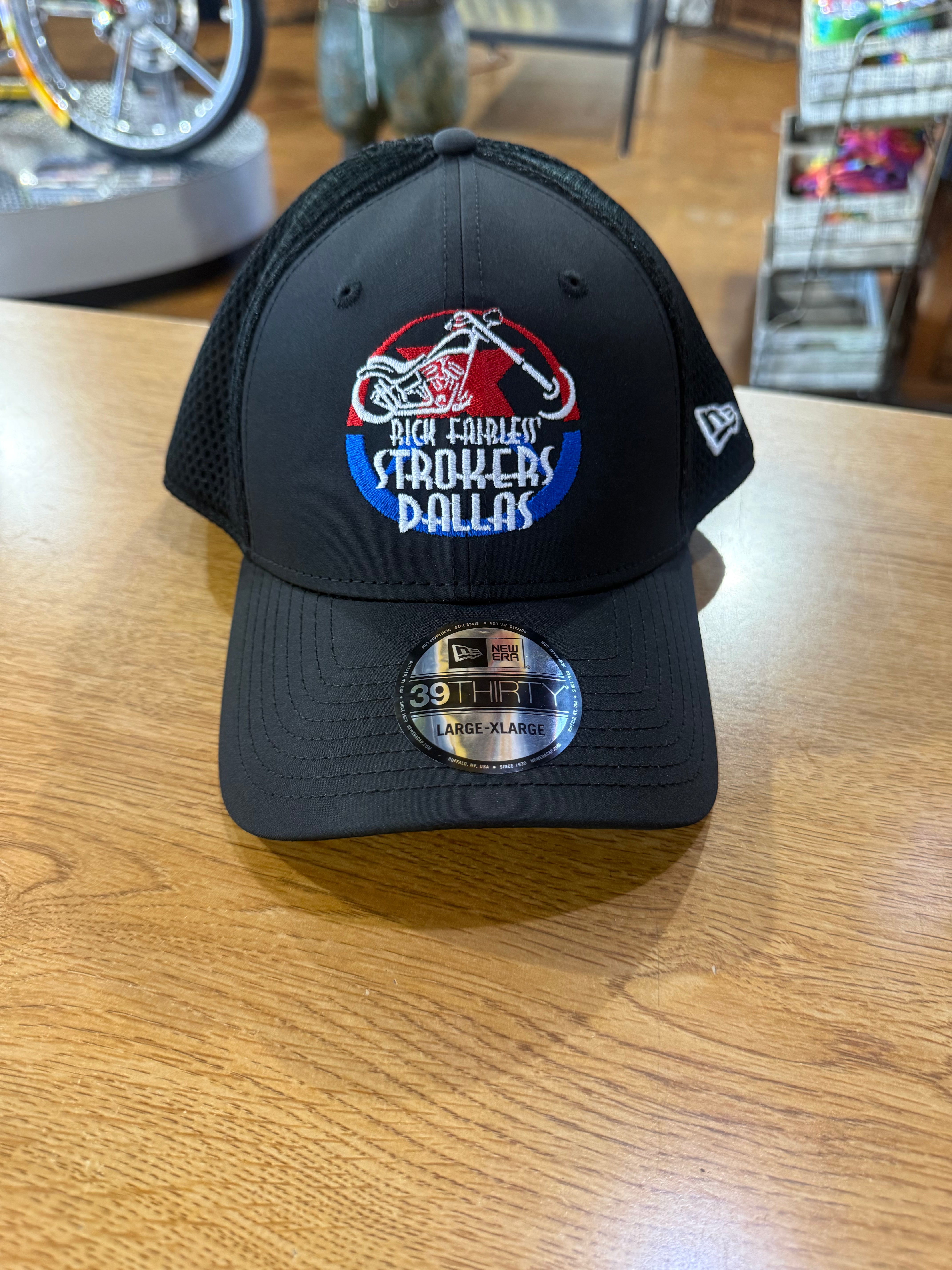 New Era 39THIRTY Mesh Hat – Black