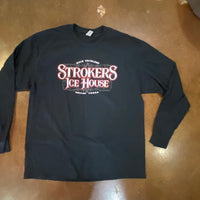 Strokers Icehouse "Skully" black Long Sleeve T-Shirt