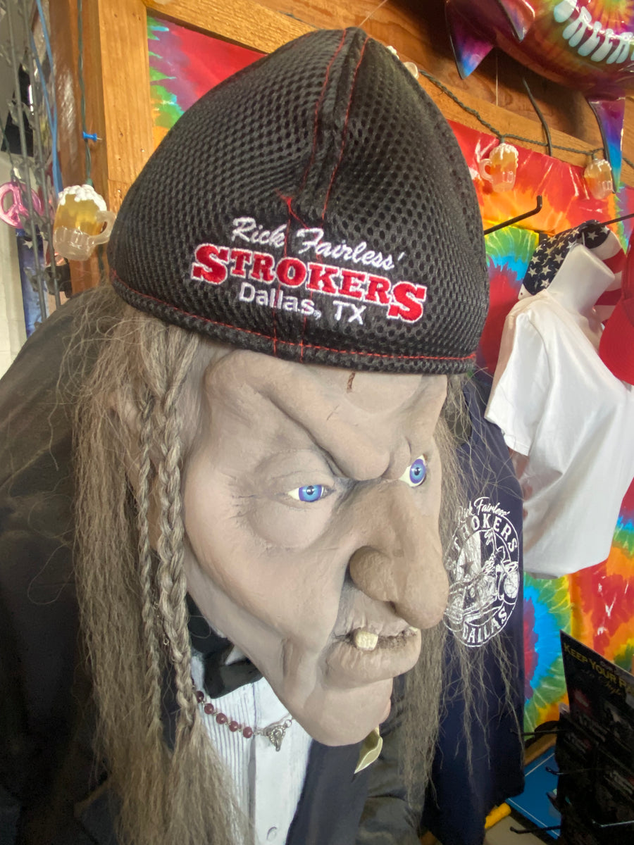 Stretch Mesh Contrast Stitch Cap