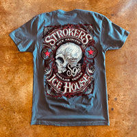Strokers Icehouse "Skully" Grey T-Shirt