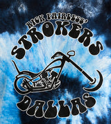 Groovy Tie Dye Short Sleeve Tee Blue