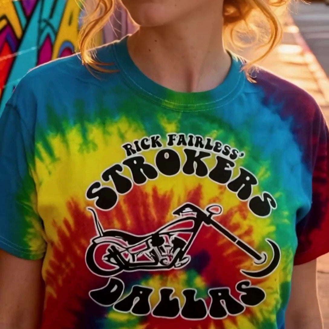 Groovy Tie Dye Short Sleeve Tee