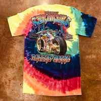 Strokers Dallas "Pam Skyline" Tie Dye T-Shirt