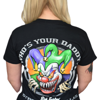 Strokers Dallas "Who's Your Daddy" Black T-Shirt