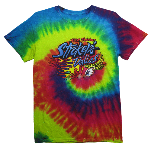 Flying Eyeball Tye Dye T-Shirt – Strokers Dallas