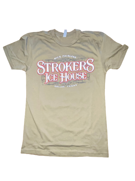 Strokers Icehouse "Skully" military green T-Shirt