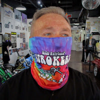 Strokers Tie Dye Face Mask / Neck Gaiter