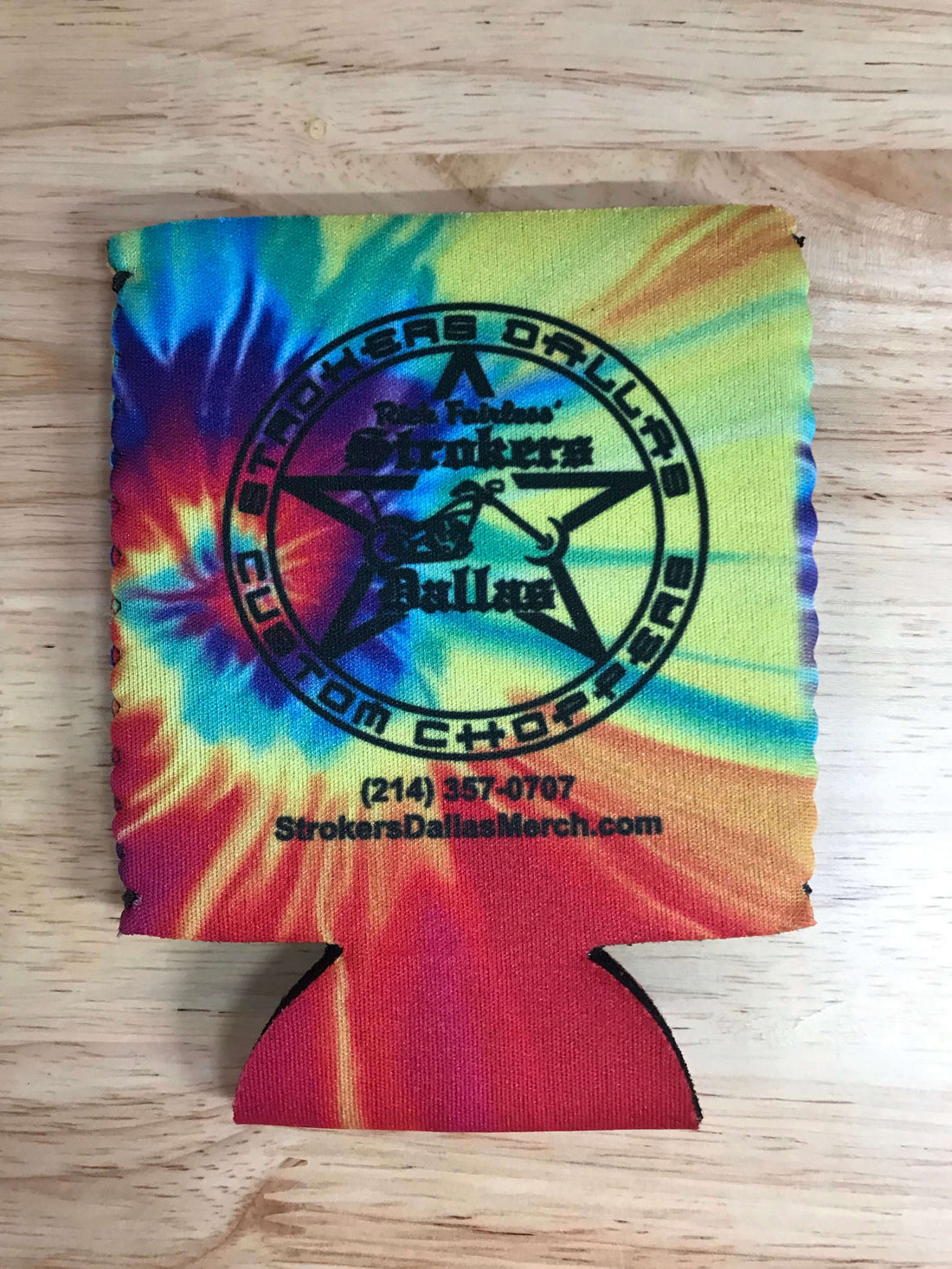 Strokers Tie Dye Can Koozie