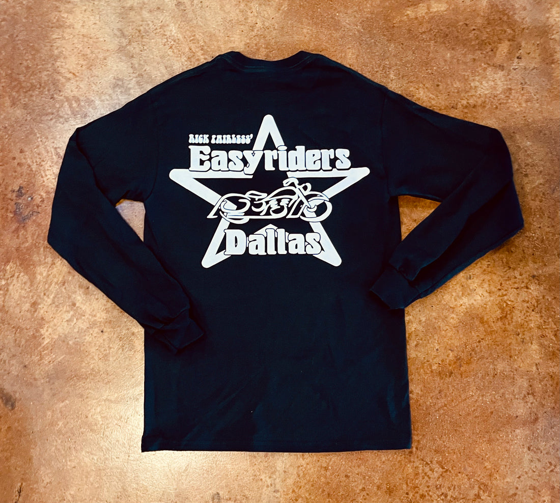 Easyriders Dallas 1996 OG Throwback Long Sleeve Tee - Black